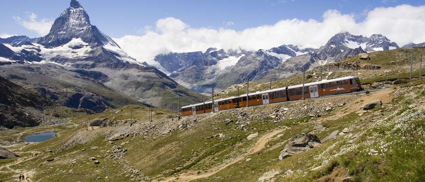 Zermatt, Chamonix - Traumhafte Bahnstrecken der Schweiz
